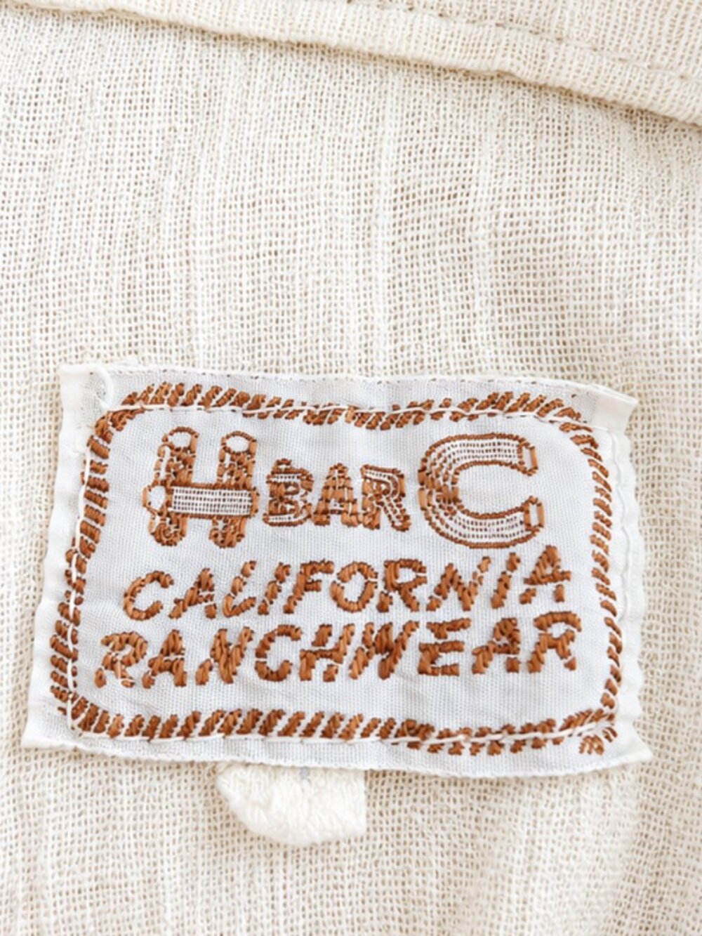Vintage H Bar C Ranchwear Floral Embroidered Pearl Snap Western Shirt USA - Picture 6 of 7